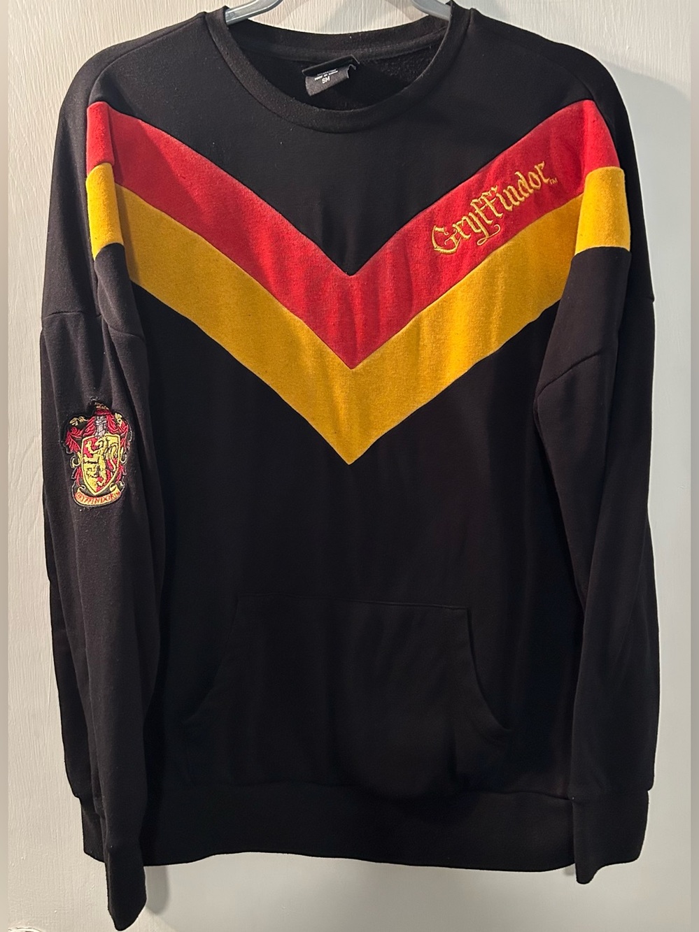 Warner Bros. Harry Potter Black Sweatshirt Size S